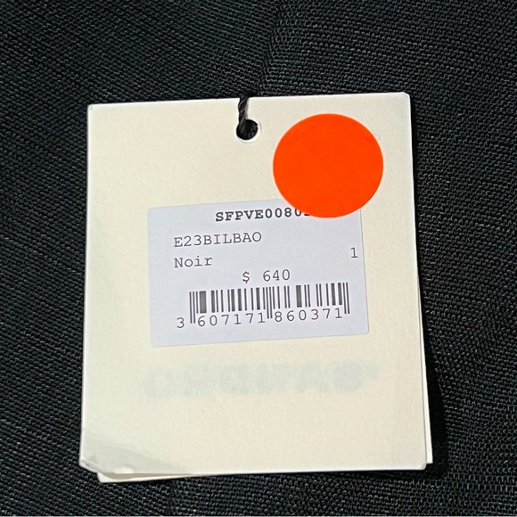 NWT Sandro Bilbao Black Textured Blazer - Picture 11 of 14